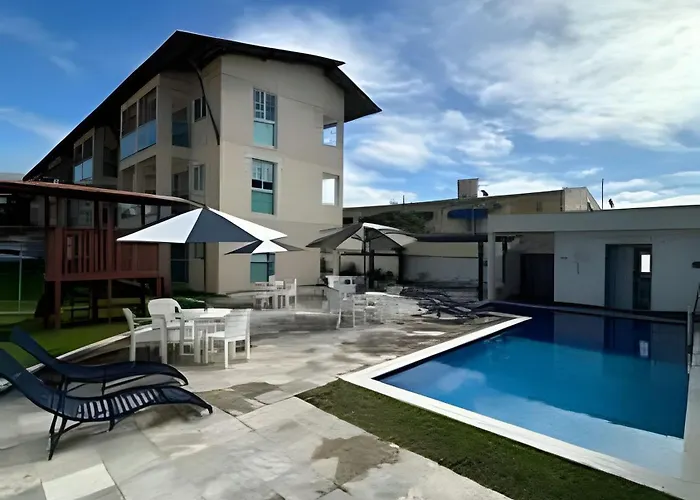 Flat 1 quarto | 4 hóspedes | Praia + Wi-Fi | MCMY